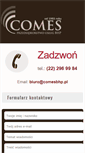 Mobile Screenshot of comesbhp.pl